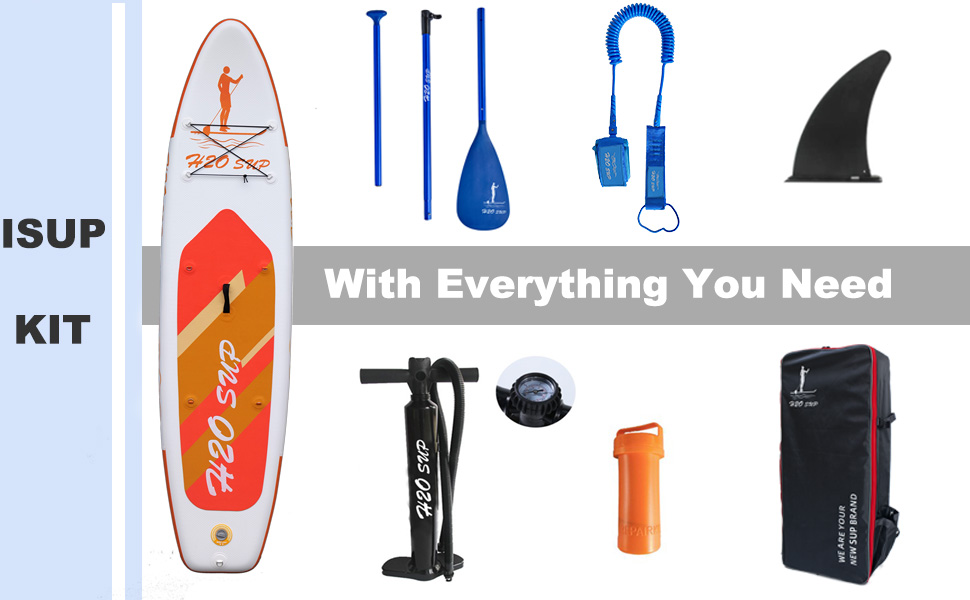 Inflatable Paddle Board kit include all you need