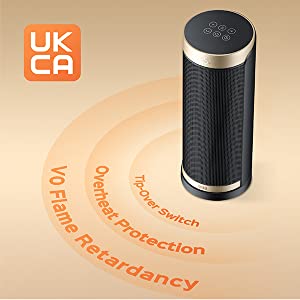 DREO Space heater with LED Digital Display and touch contral