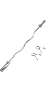 Barbell Olympic EZ Curl Bar