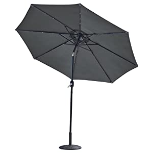 GlamHaus LED Parasol