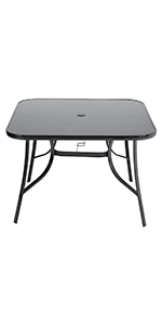 Round Outdoor Dining Table