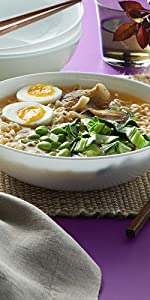 Corelle Vitrelle Meal Bowl, White, 4 Pack Set, 1.35 Litre