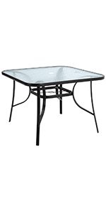 Round Outdoor Dining Table