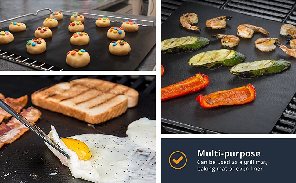 BBQ Mats for Charcoal Grill