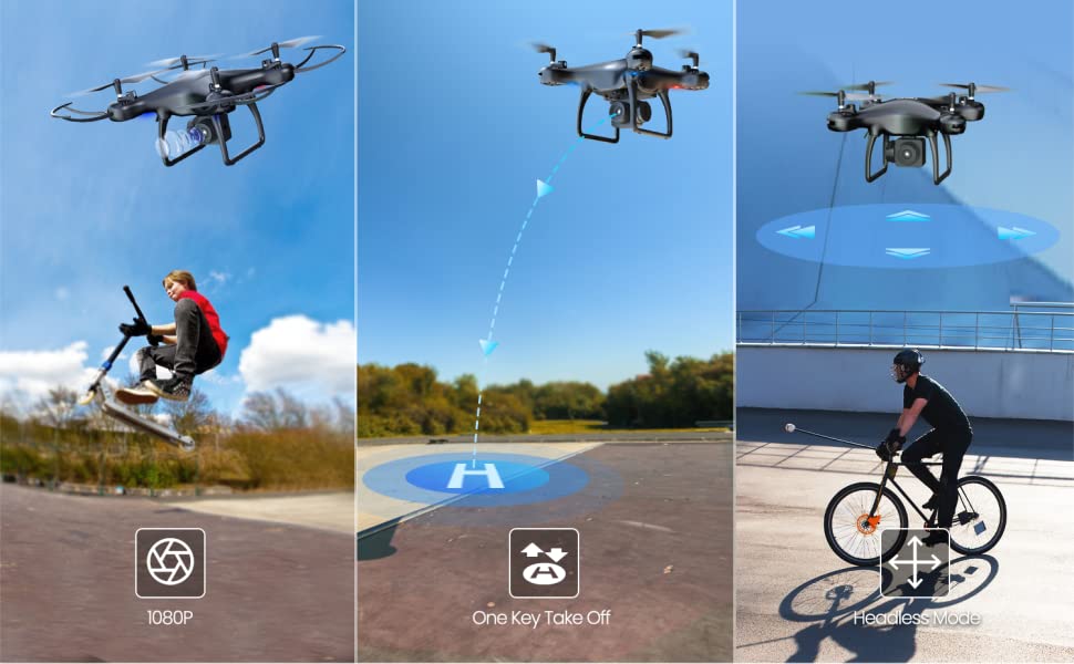 D28 Drone with 1080P HD Camera , FPV Drone for Adults