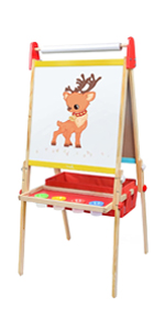 wooden easel