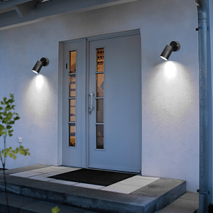 adjustable single black wall light ZLC042B