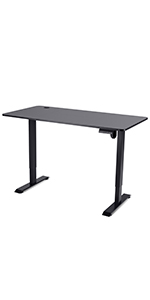 standing desk black 140