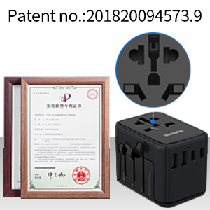 International travel adapter