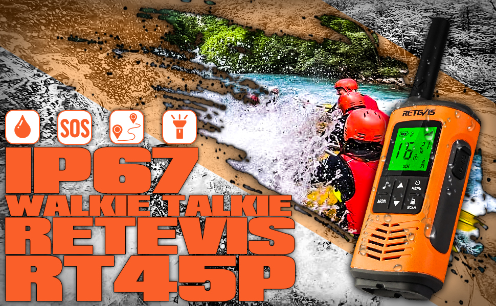 Retevis RT45P Walkie Talkie