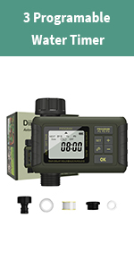 3 Programable Water Timer
