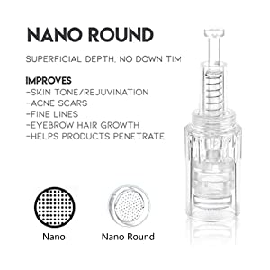 Dermapen Derma Pen Kit Professional 0.25-2.0mm Microneedling Pen Electric Auto Microneedle