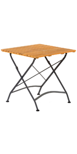 folding square table
