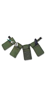 gardening tool belt - green
