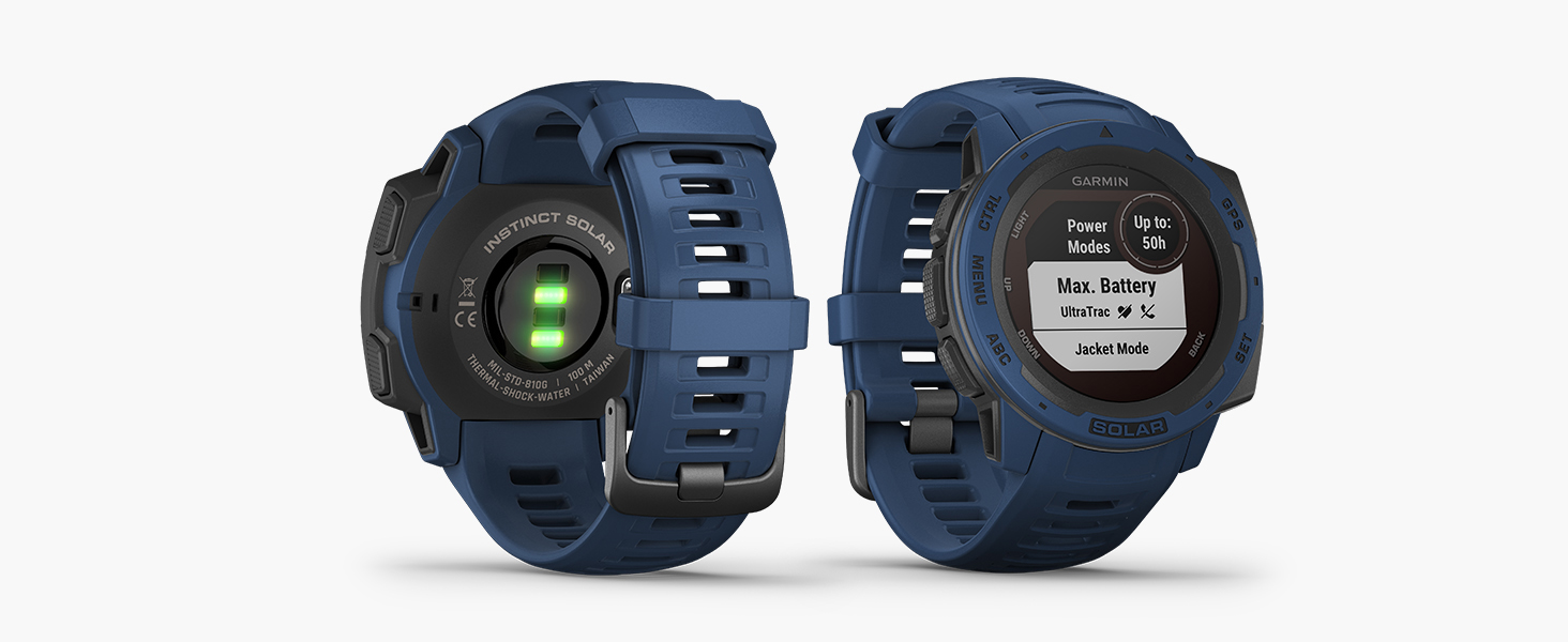 Garmin Instinct Solar the rugged GPS Smartwatch