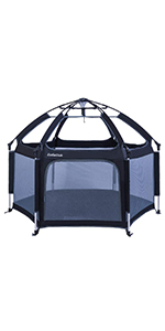 Baby Playpen Black
