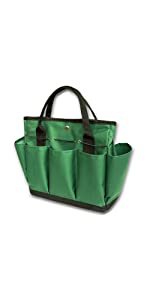 gardening tool bag - green