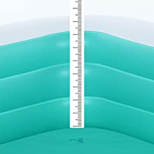 Inflatable swimming pools