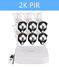 tonton cctv camera system with 6 cameras