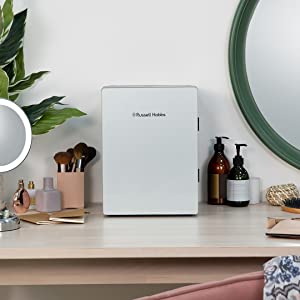 Russell Hobbs Black 8L Mini Cooler