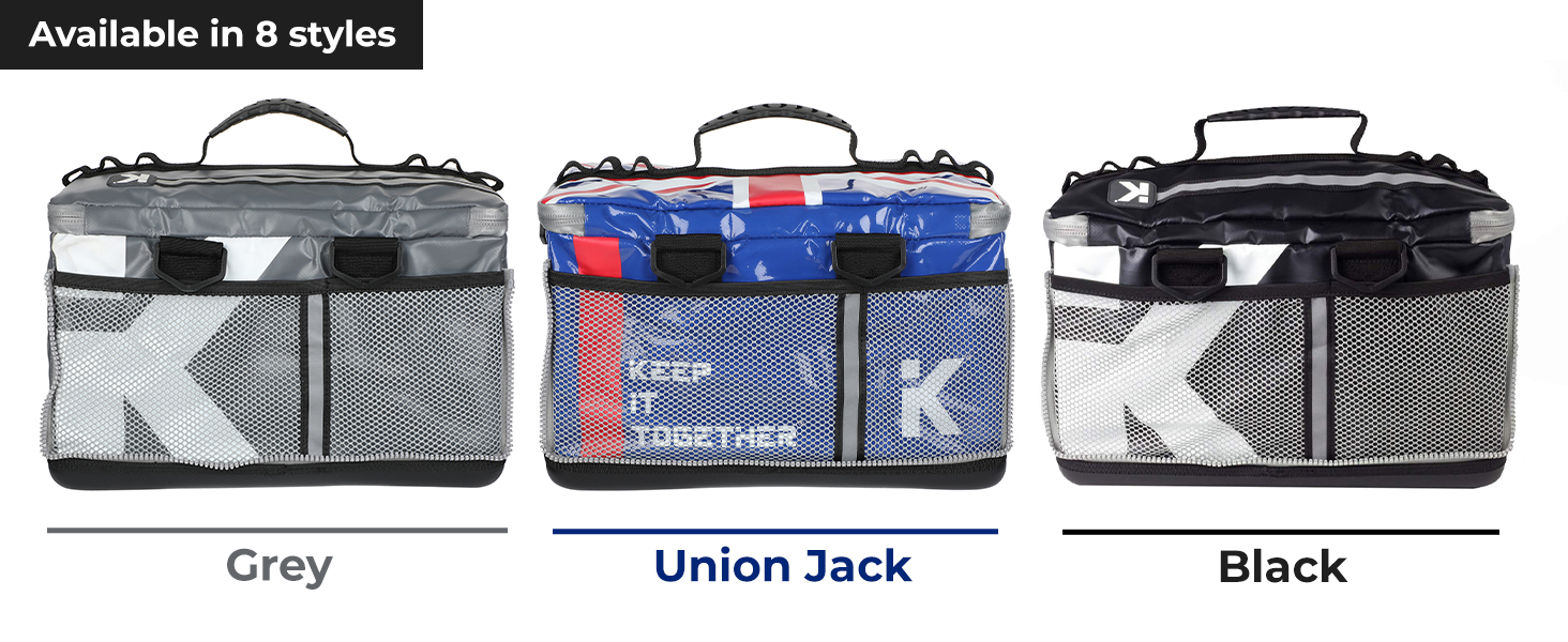 KitBrix Organised Sports Gear Kit Bag - Football Rugby OCR Triathlon Transition Bag