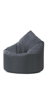Tear drop shape bean bag chair for adults filled beanbags for indoors or outdoors
