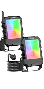 Novostella 50W Bluetooth LED Flood Lights