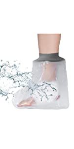 shower cover for ankle