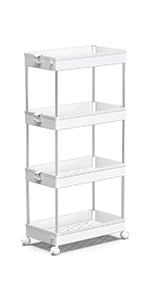 4-Tier Storage Trolley