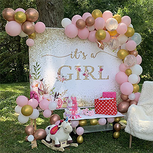 saga balloon arch kit