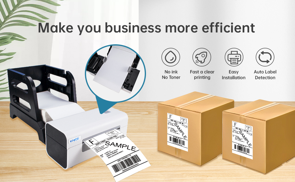 thermal printer machine 4x6