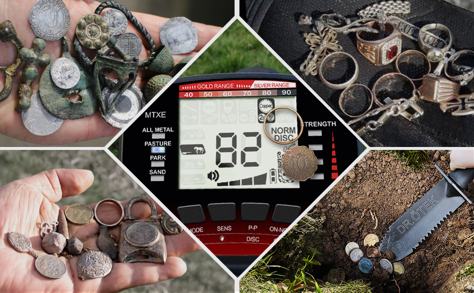 lightweight metal detector