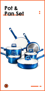 pot pan set cookware set nonstick pan set induction pan and pot set