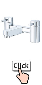 Square Bath Filler Tap