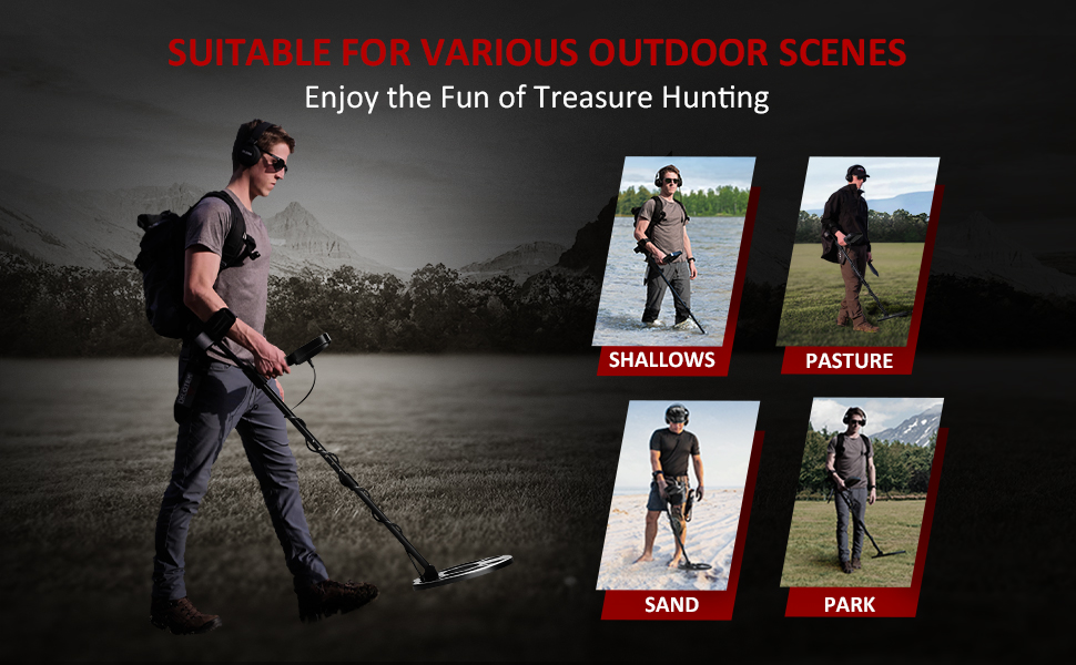professional metal detector for adults
