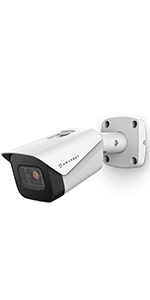 4K UltraHD PoE Bullet Security Camera with Built-in IVS Features