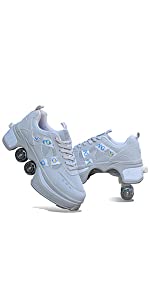 Gray Deformation Shoes
