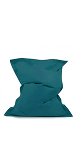 Medium size bean bag floor cushion for adults and children beanbags with filling and cover