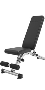 leikefitness Adjustable Weight Bench Foldable Workout Exercise Bench GM5809