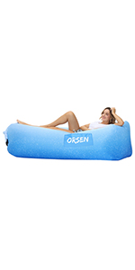 orsen inflatable lounger air sofa inflatable beach lounger orsen inflatable lounger