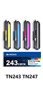 TN-247 TN-243 for DCP-L3550CDW HL-L3230CDW HL-L3210CW DCP-L3510CDW MFC-L3710CW MFC-L3750CDW 