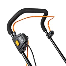 LawnMaster 37cm Electric Lawnmower Ergonomic Handles