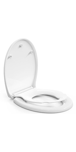 O shape Toilet Seat for Family