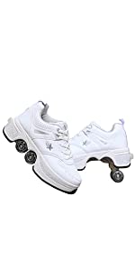 White Deformation Shoes