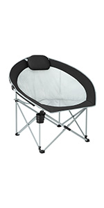 moon chair comfy camping chair