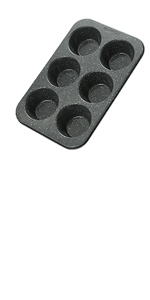 6 large muffin cup tin