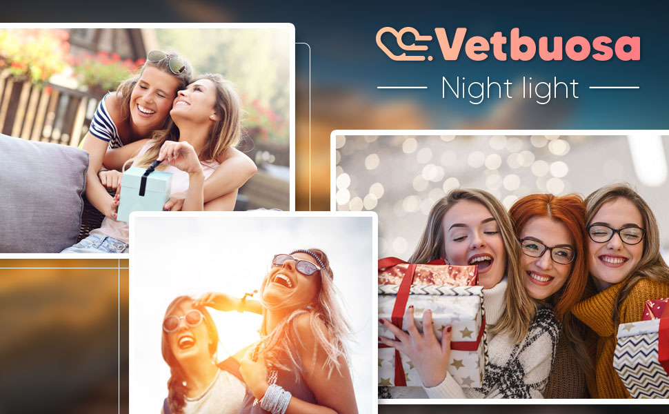 Best Friend Gift Acrylic Night Light Friendship Birthday Gift Anniversary Graduation Going Away Gift