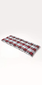 Tartan Bench Cushion