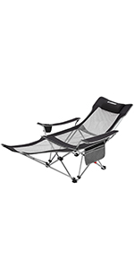 reclining camping chair