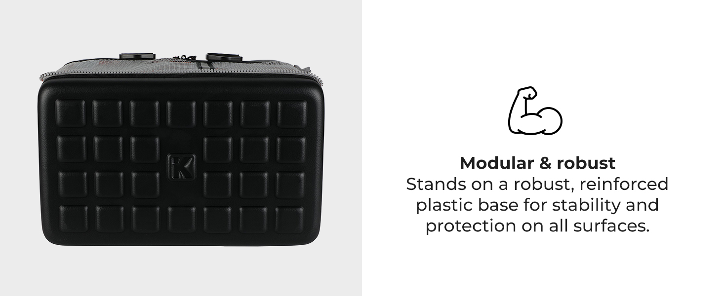 KitBrix Organised Sports Gear Kit Bag - Football Rugby OCR Triathlon Transition Bag